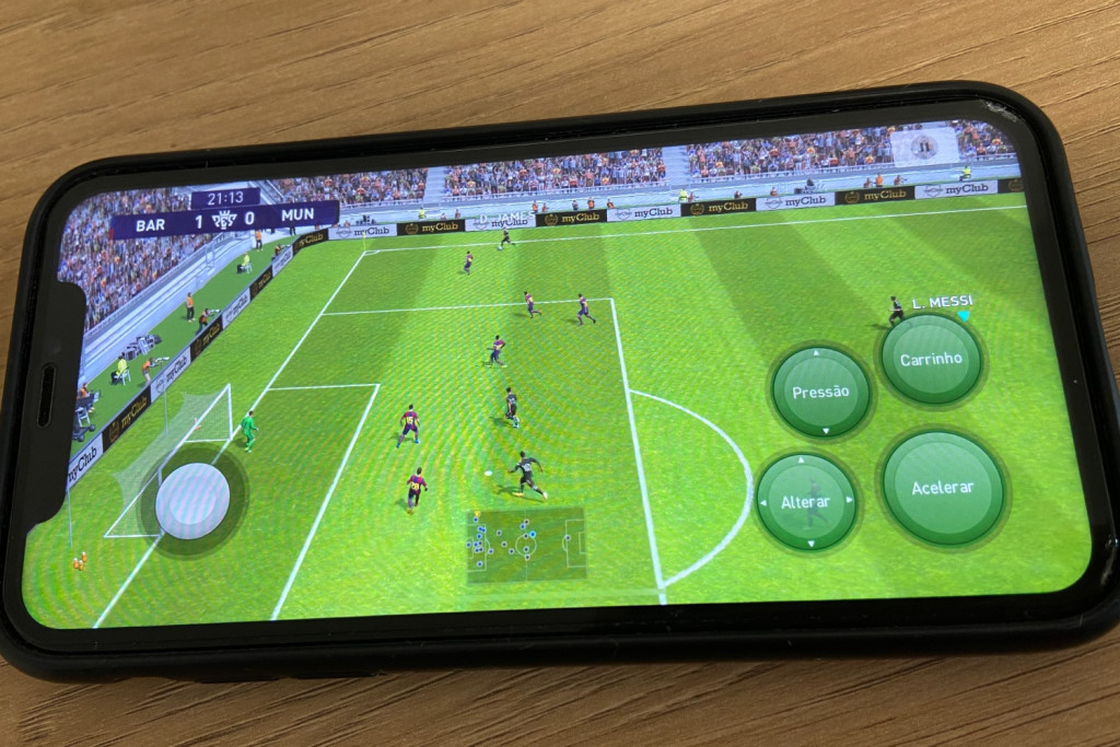 Jogos de futebol para celular